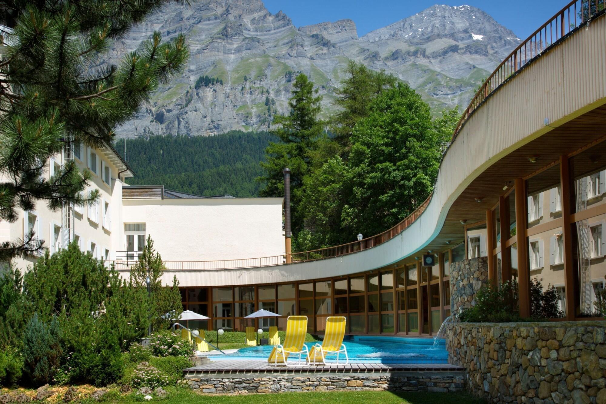 Thermal Hotels & Walliser Alpentherme Leukerbad Exteriér fotografie